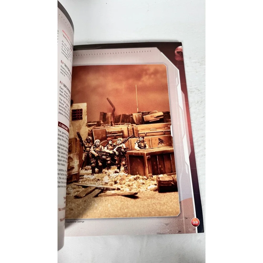Mars Code Aurora Wargame Rulebook 2023 Sci-Fi Miniatures Game Studio Tomahawk